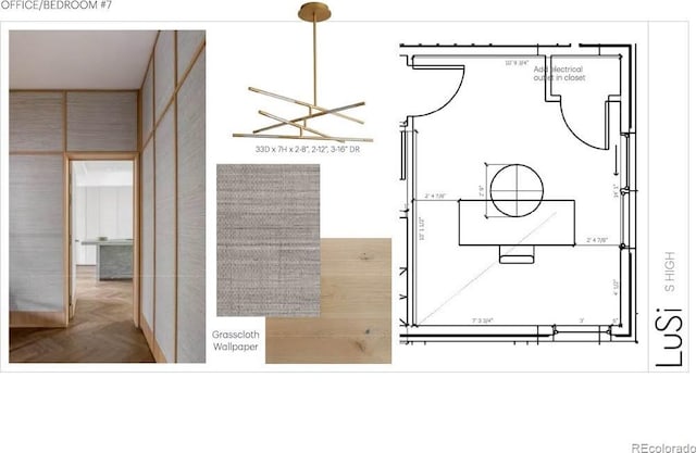 1253 S High St, Denver, CO 80210 - view of floor plan / room layout