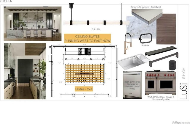 1253 S High St, Denver, CO 80210 - view of floor plan / room layout