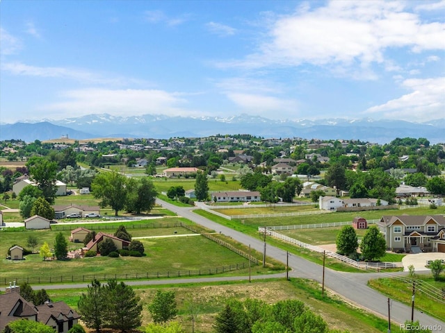 15229 Navajo St, Broomfield, CO 80023 - aerial perspective of suburban area featuring a mountainous background