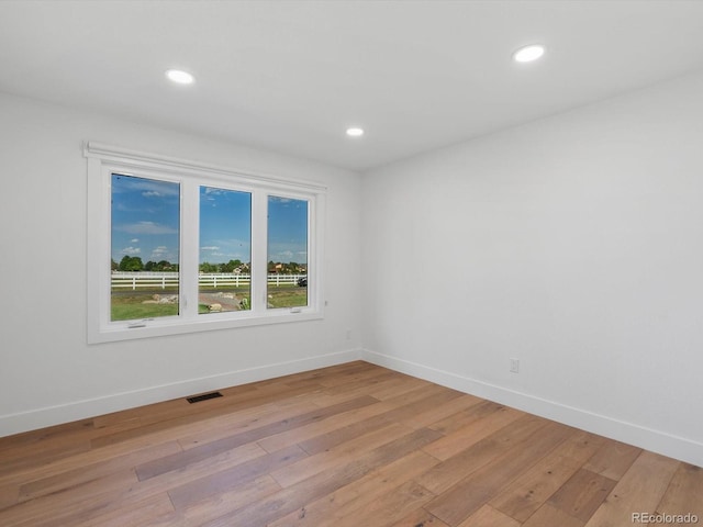 15229 Navajo St, Broomfield, CO 80023 - unfurnished room with light wood-type flooring and recessed lighting