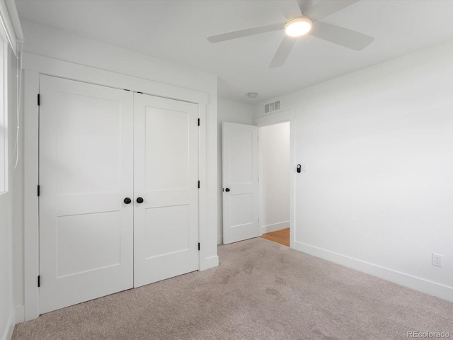 15229 Navajo St, Broomfield, CO 80023 - unfurnished bedroom featuring carpet flooring, a closet, and ceiling fan