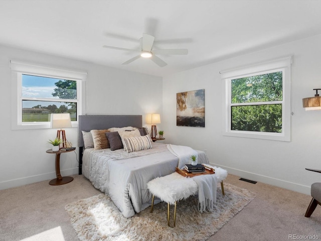 15229 Navajo St, Broomfield, CO 80023 - carpeted bedroom featuring multiple windows and ceiling fan