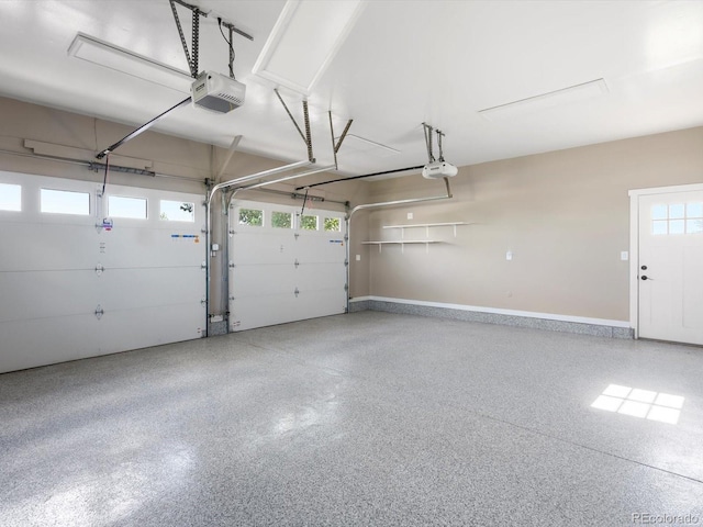 15229 Navajo St, Broomfield, CO 80023 - garage featuring a garage door opener