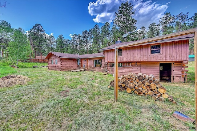 200 Rd P37, Bailey, CO 80421 - back of house featuring a yard