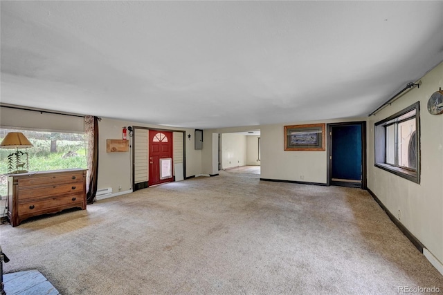 200 Rd P37, Bailey, CO 80421 - unfurnished living room with carpet floors