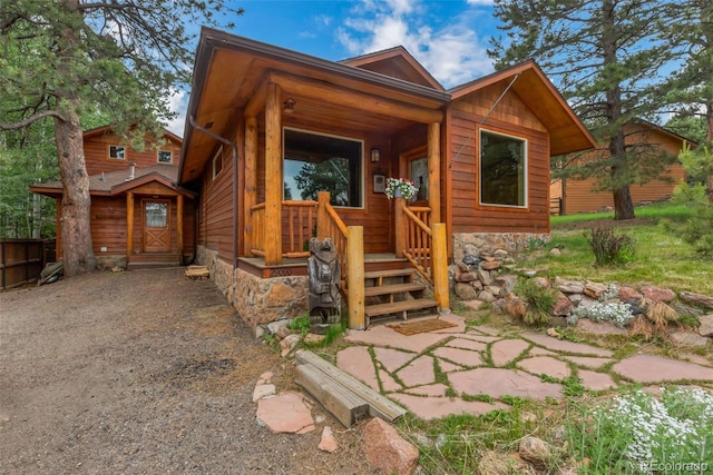 29090 Golf Way, Evergreen, CO 80439 - view of chalet / cabin