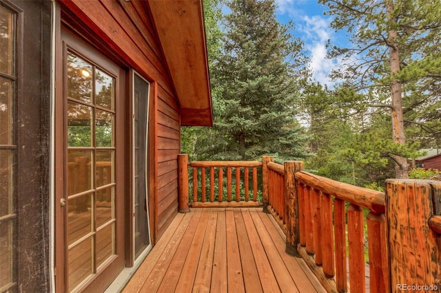 29090 Golf Way, Evergreen, CO 80439 - view of wooden deck