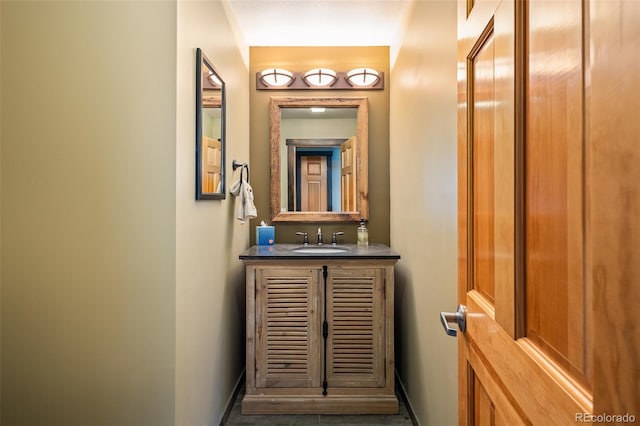127 Silver Sage Rd, Granby, CO 80446 - bathroom featuring baseboards and vanity
