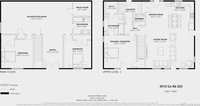 4513 County Road 323, Westcliffe, CO 81252 - view of property floor plan
