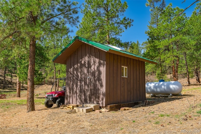 14552 Timber Valley Dr, Weston, CO 81091 - view of outbuilding with an outdoor structure