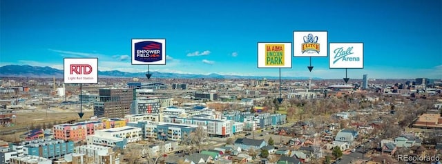 1024 W 8th Ave, Denver, CO 80204 - city view featuring a mountainous background