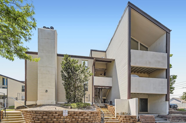 3539 S Fairplay Way Unit 10, Aurora, CO 80014 - view of property featuring stairs