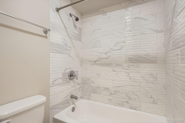 3539 S Fairplay Way Unit 10, Aurora, CO 80014 - bathroom featuring toilet and shower / bath combination