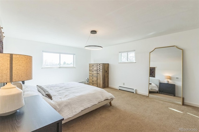 3730 Applewood St, Grand Junction, CO 81506 - carpeted bedroom featuring baseboard heating and baseboards