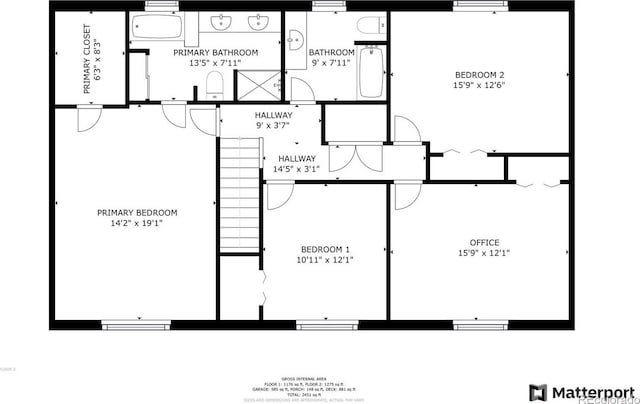 3730 Applewood St, Grand Junction, CO 81506 - floor plan