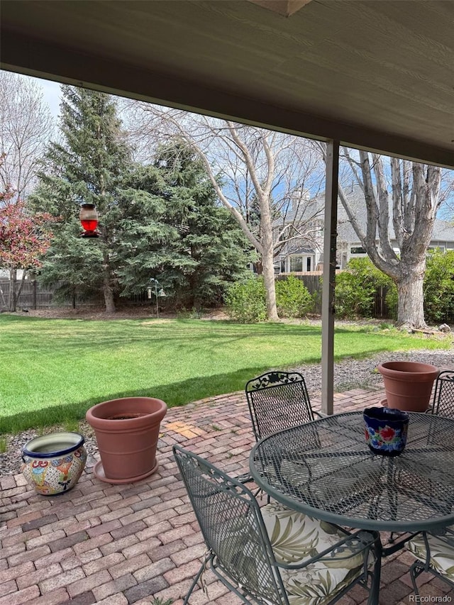 6454 S Nelson Way, Littleton, CO 80127 - view of patio with outdoor dining space