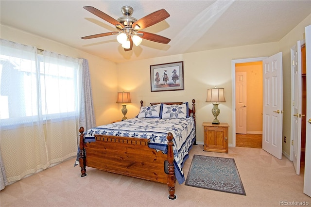 16873 Boreas Ct, Parker, CO 80134 - bedroom featuring carpet and ceiling fan