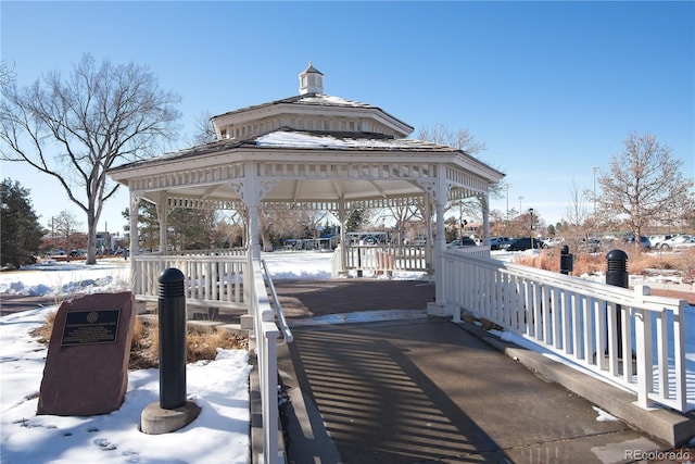 16873 Boreas Ct, Parker, CO 80134 - dock with a gazebo