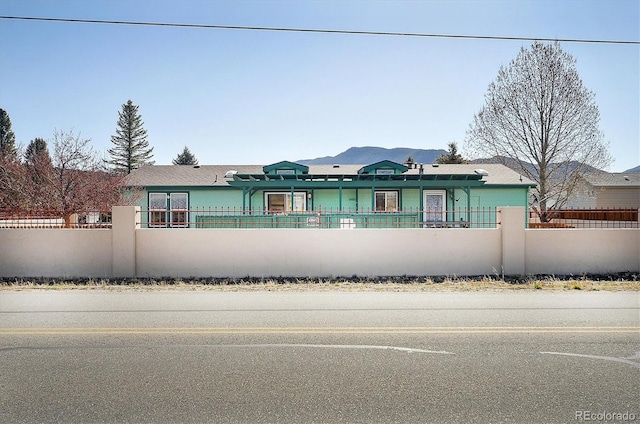 27665 County Road 313 Unit 34, Buena Vista, CO 81211 - view of front of home featuring a fenced front yard