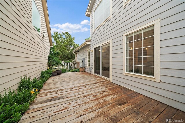5107 Pasadena Way, Broomfield, CO 80023 - view of wooden terrace