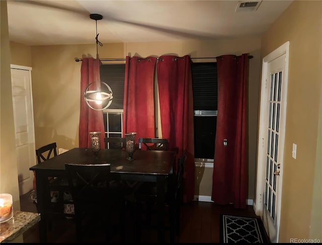 6711 S Ivy Way Unit B5, Centennial, CO 80112 - dining room featuring dark wood-style flooring
