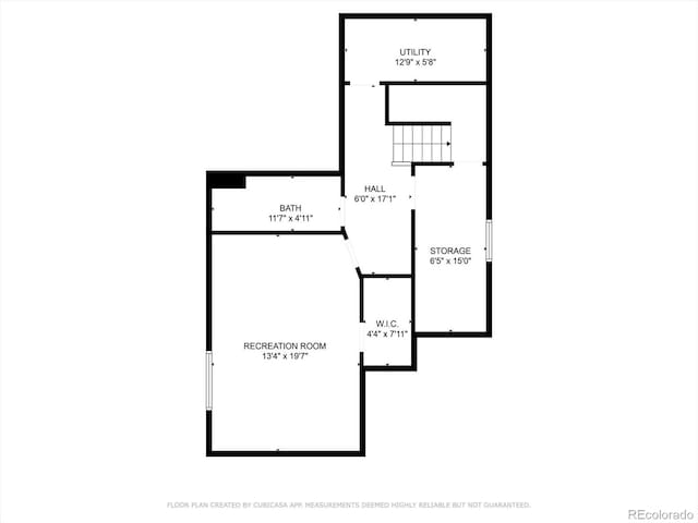 9311 E 5th Ave, Denver, CO 80230 - view of floor plan / room layout