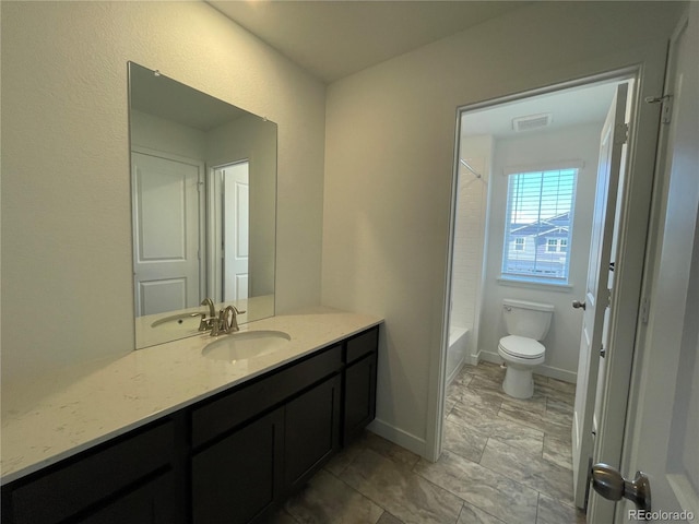 4598 Windmill Dr, Brighton, CO 80601 - bathroom featuring vanity and shower / washtub combination