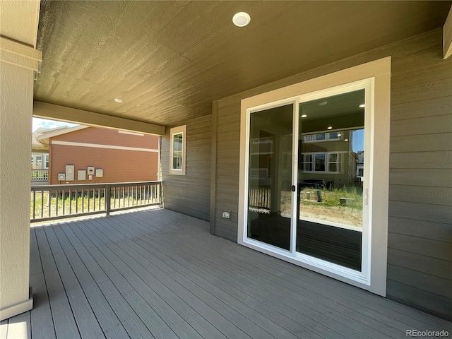 4598 Windmill Dr, Brighton, CO 80601 - view of wooden terrace