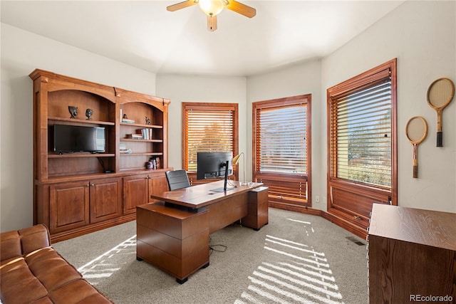 5350 S Marshall St, Littleton, CO 80123 - office space with ceiling fan and light carpet