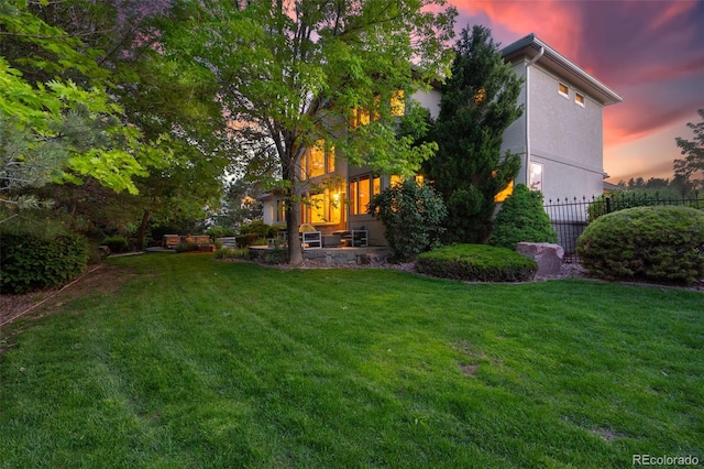 5350 S Marshall St, Littleton, CO 80123 - view of yard at dusk