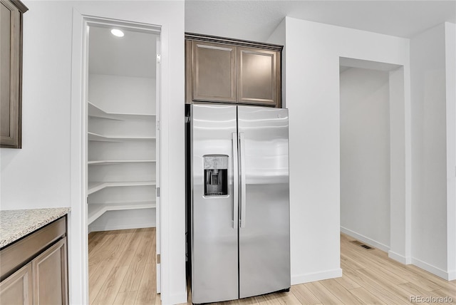 pantry featuring visible vents