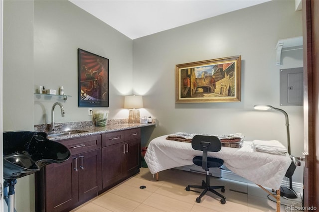 1344 S Saint Paul St, Denver, CO 80210 - office space with electric panel and bar with sink