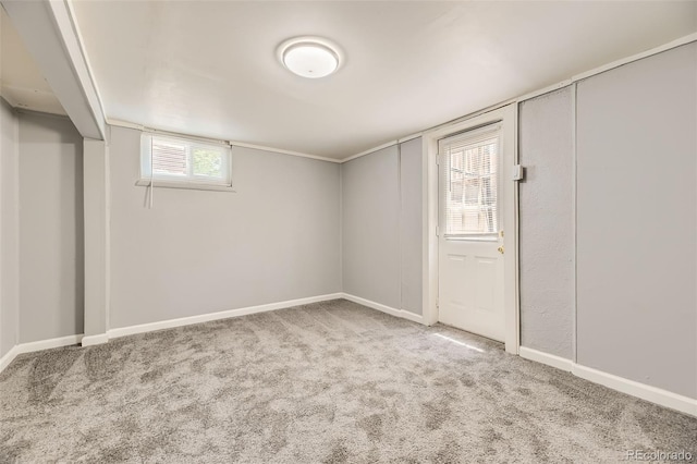 1187 Syracuse St, Denver, CO 80220 - basement featuring carpet and baseboards