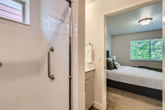 65 Avocet Ct, Longmont, CO 80501 - bathroom featuring ensuite bathroom, healthy amount of natural light, and a stall shower