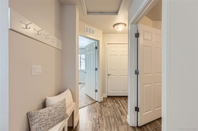 65 Avocet Ct, Longmont, CO 80501 - hall with wood finished floors