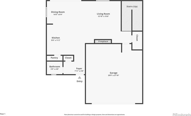 16369 Alberta Dr, Parker, CO 80134 - floor plan / room layout
