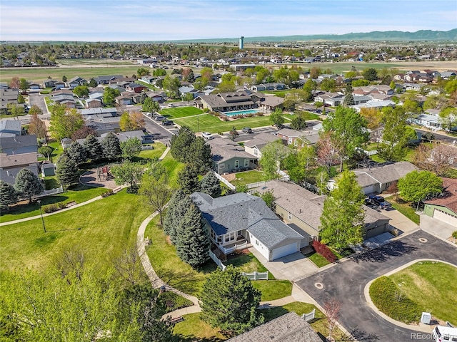 7870 Sunflower Grn Unit 151, Frederick, CO 80530 - aerial view of residential area with mountains