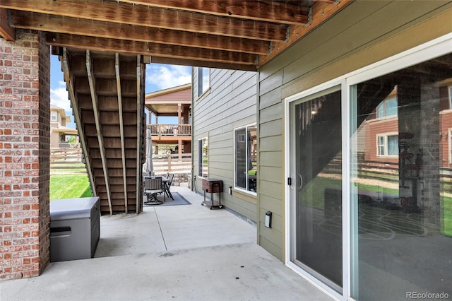 view of patio / terrace