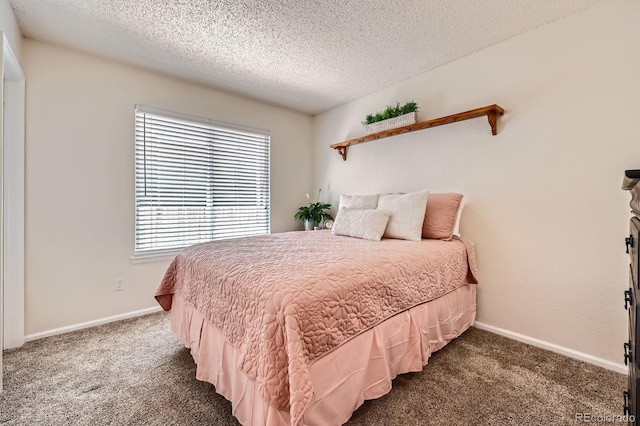 5133 E Essex Ave, Castle Rock, CO 80104 - bedroom featuring dark colored carpet and a textured ceiling