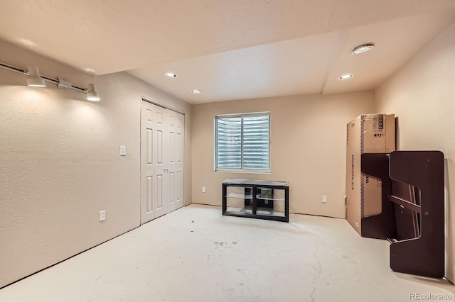 5133 E Essex Ave, Castle Rock, CO 80104 - basement featuring a heating unit and recessed lighting