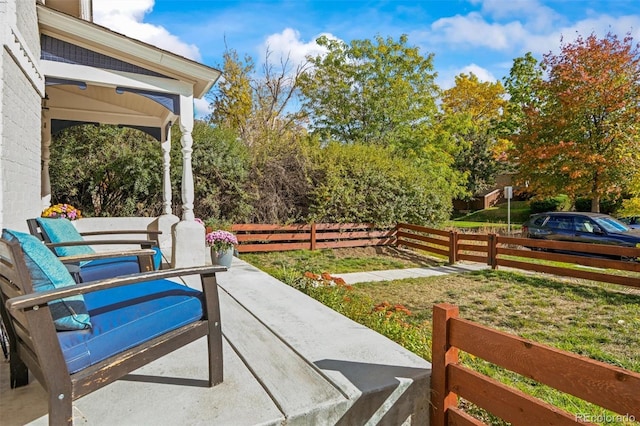 3317 W 37th Ave, Denver, CO 80211 - view of patio with fence