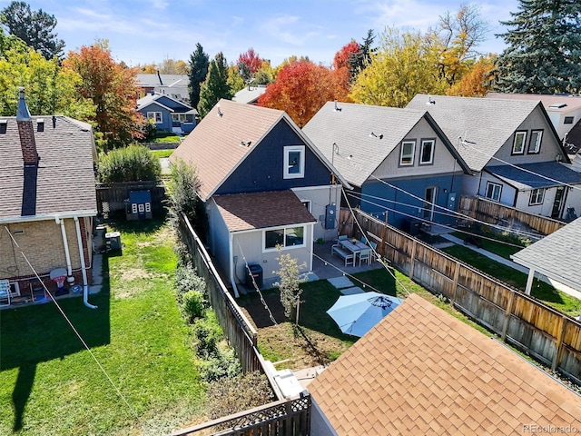 3317 W 37th Ave, Denver, CO 80211 - bird's eye view with a residential view