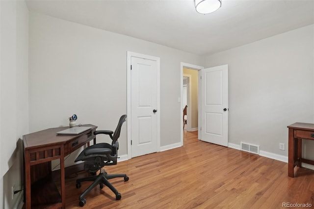 4895 S Galapago St, Englewood, CO 80110 - office featuring light wood finished floors and baseboards