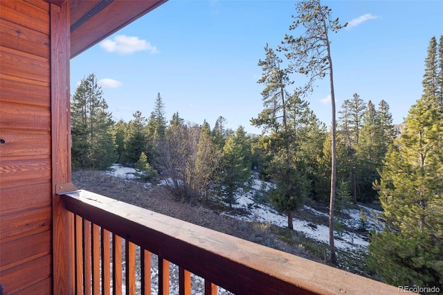 85 Lookout Ridge Dr, Dillon, CO 80435 - balcony with a forest view
