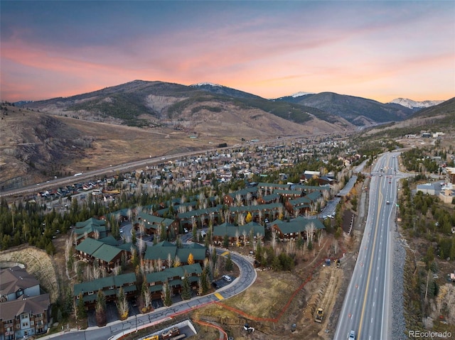 85 Lookout Ridge Dr, Dillon, CO 80435 - mountain view with nearby suburban area