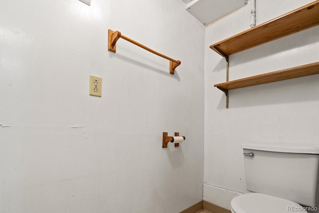 bathroom with toilet