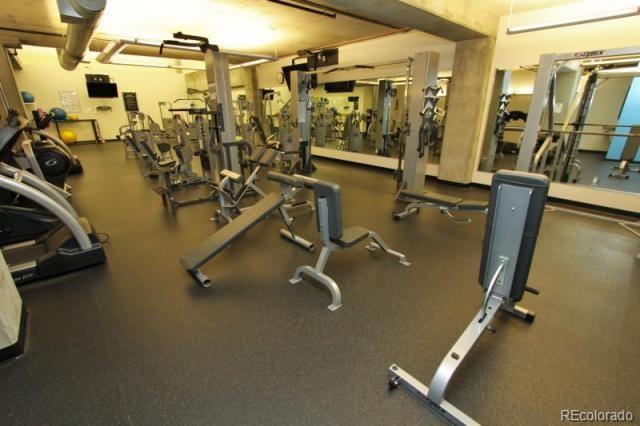 view of exercise room