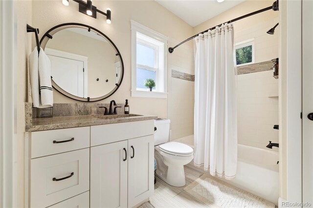 4193 W 99th Ct, Westminster, CO 80031 - full bath with vanity, shower / bath combination with curtain, and toilet