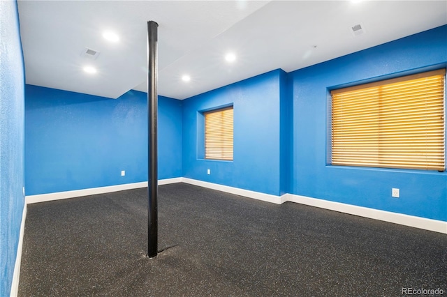 4193 W 99th Ct, Westminster, CO 80031 - spare room with baseboards and recessed lighting