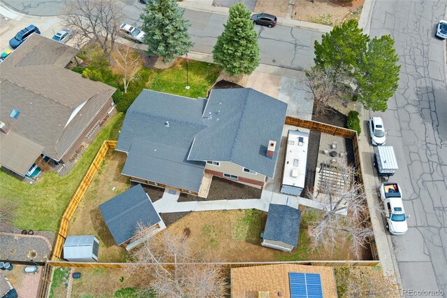 drone / aerial view